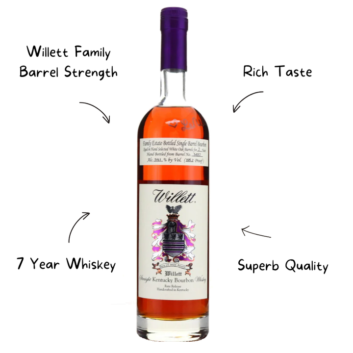 Willett Family Barrel Strength 7 Year Whiskey