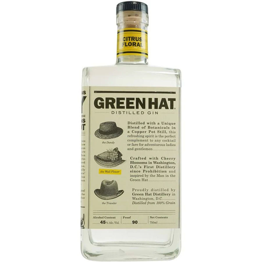 Green Hat Gin Citrus Floral