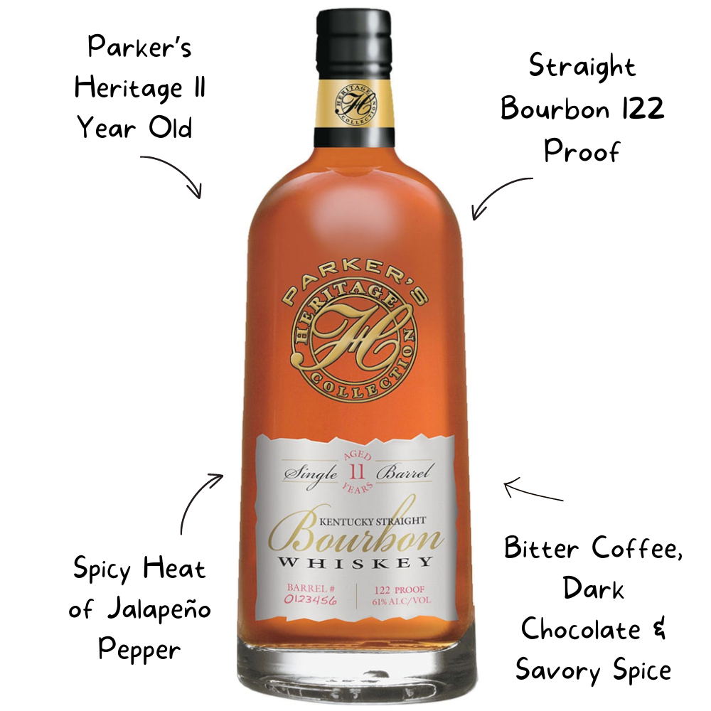 Parker’s Heritage 11yr Straight Bourbon 122 Proof