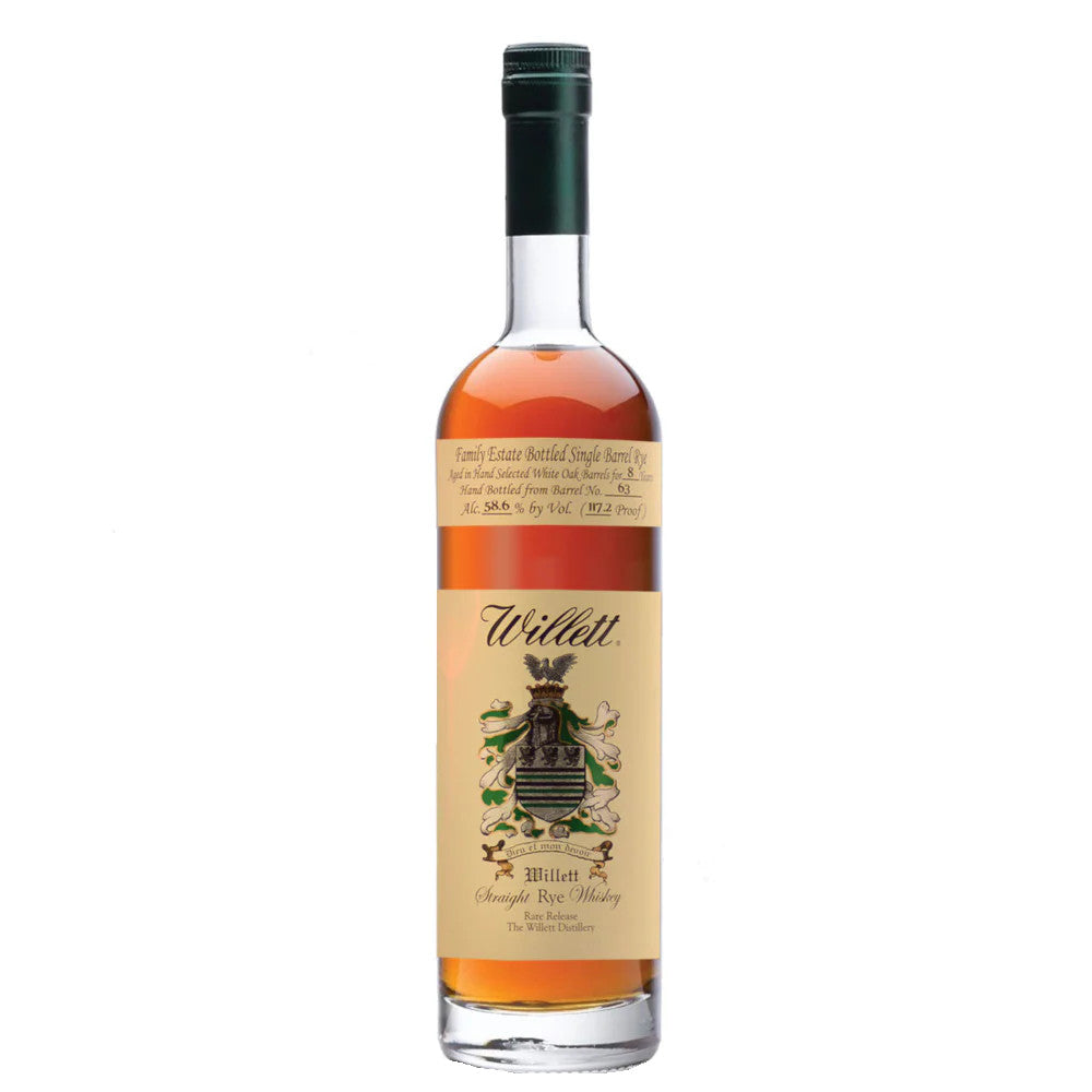 Willett Barrel Strength 8 Year Whiskey