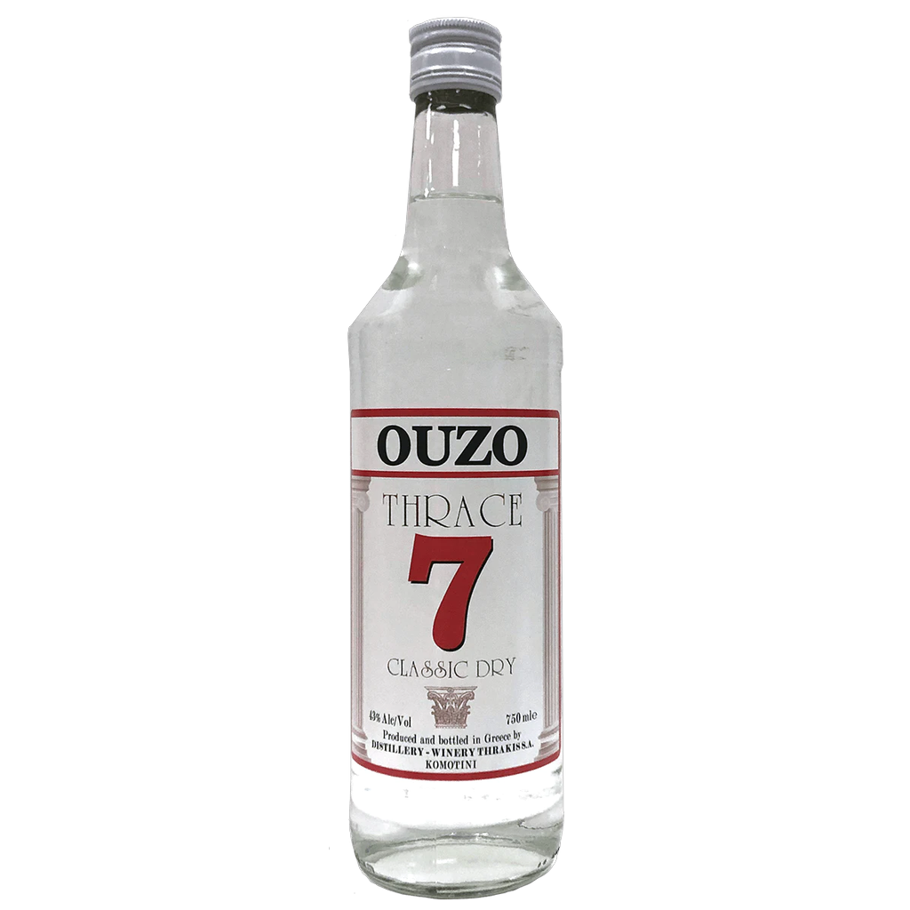 Buy Ouzo Thrace 7 Classic Dry Online Now at Whiskey Delivered