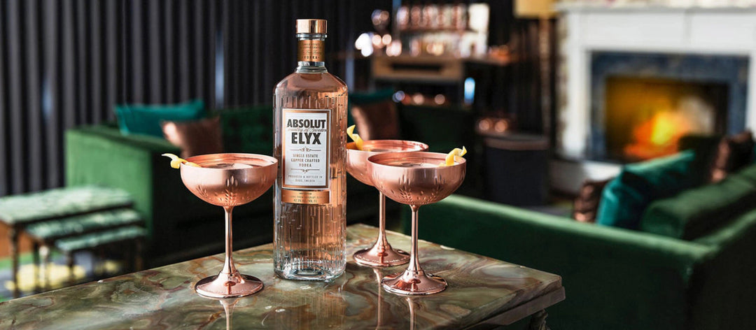 The Copper: A Review of Absolut Elyx Vodka from WhiskeyD