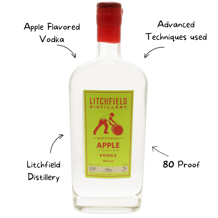 Litchfield Distillery Apple Vodka