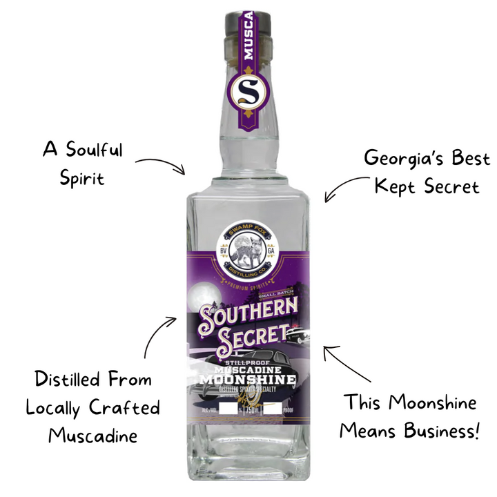 Swamp Fox Southern Secret Moonshine 130 Proof