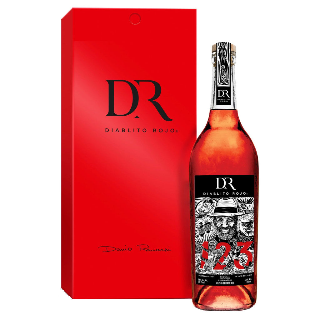 123 Organic Diablito Rojo Extra Anejo Limited Edition Tequila