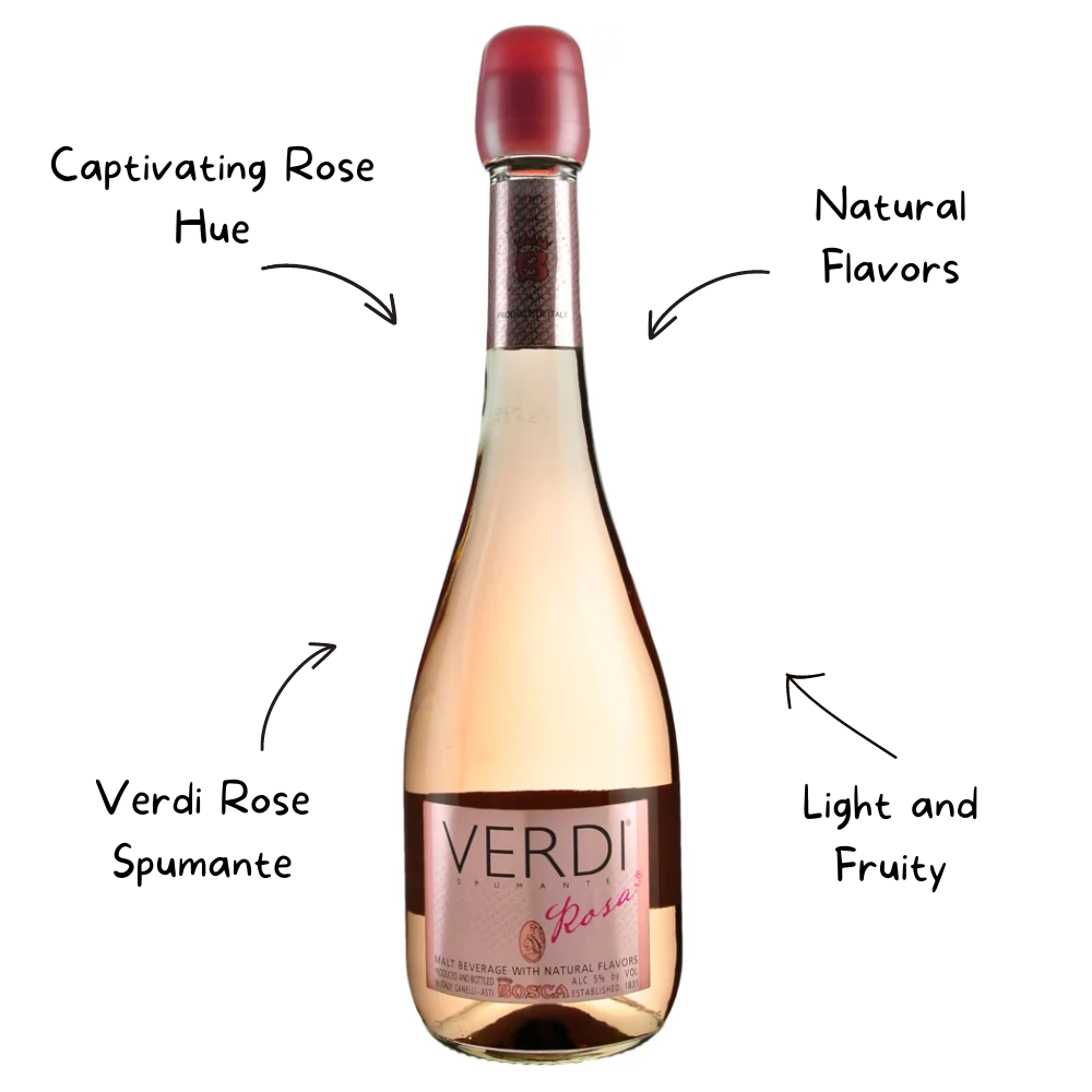 Verdi Rose Spumante Sparkling Wine