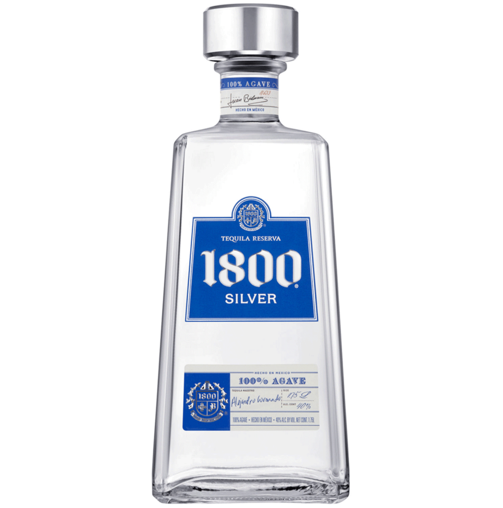 1800 Silver 80 Proof Tequila