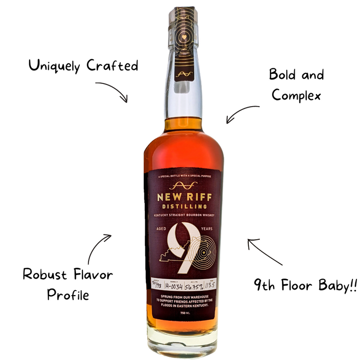 New Riff Single Barrel 9th Floor Whiskey