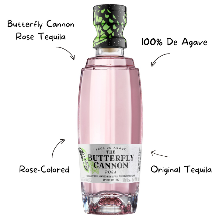 Butterfly Cannon Rose Tequila