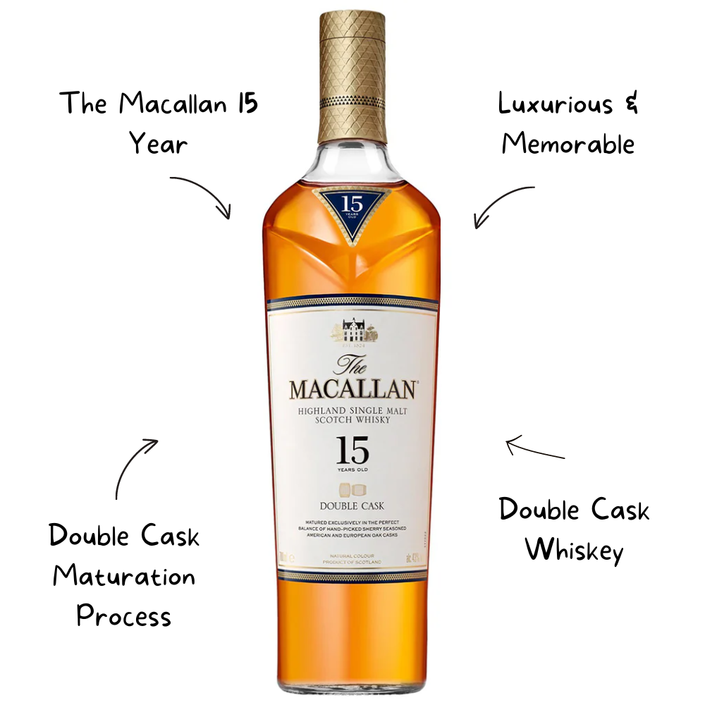 Macallan 15 Year Double Cask Whiskey