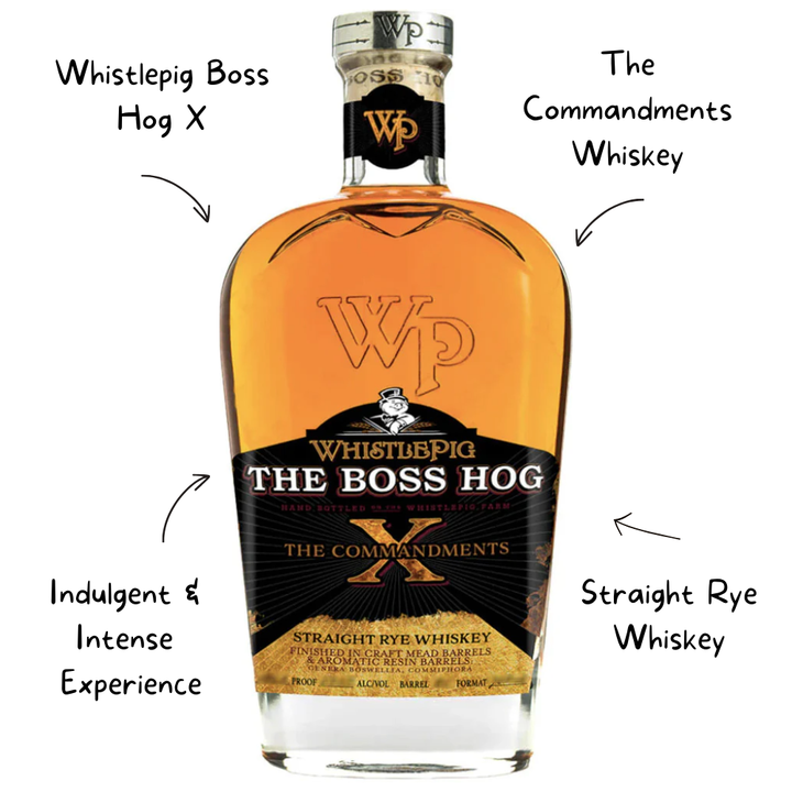 Whistlepig Boss Hog X The Commandments Whiskey