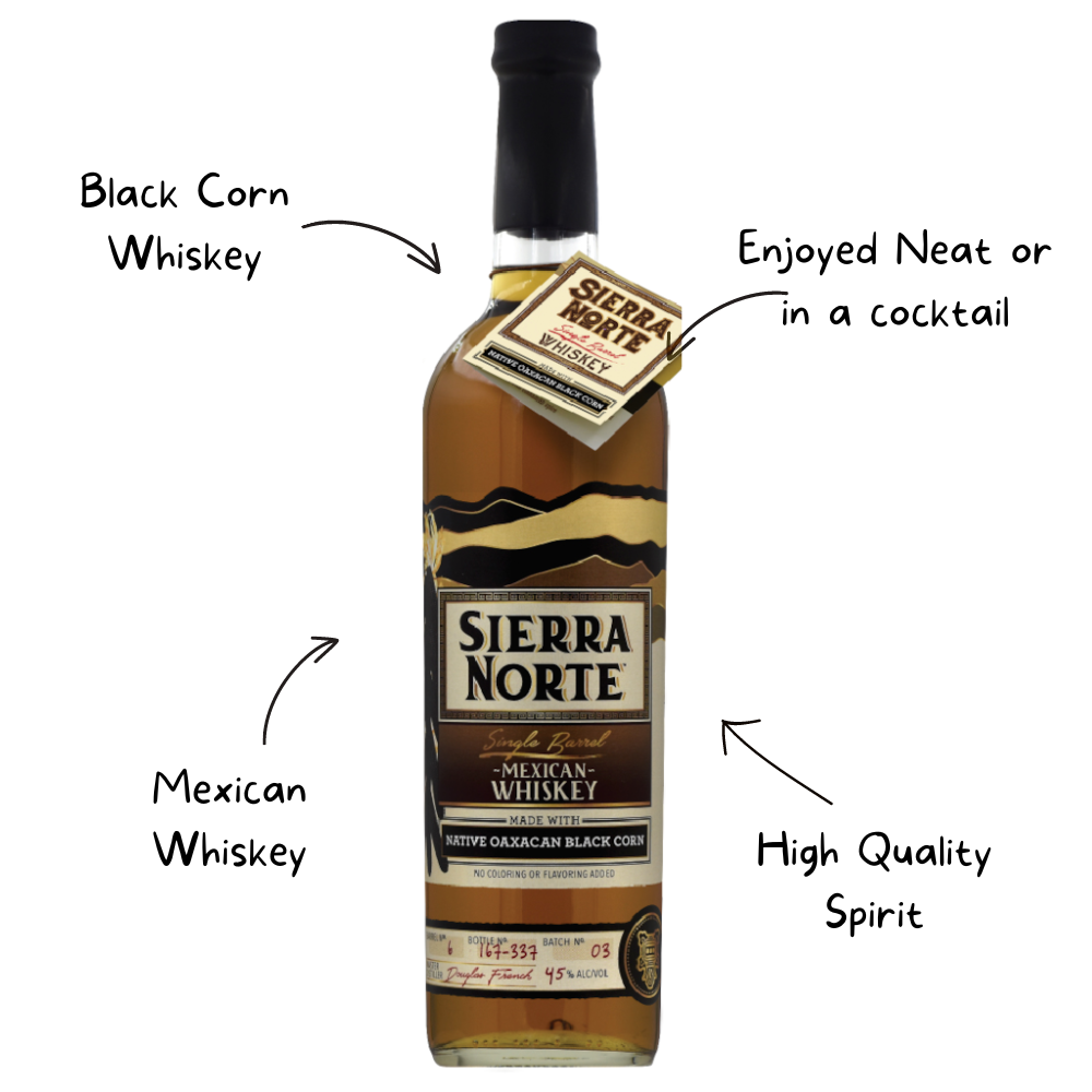 Sierra Norte Black Corn Whiskey