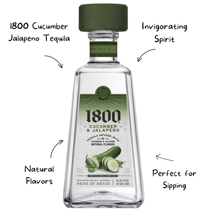 1800 Cucumber Jalapeno Tequila