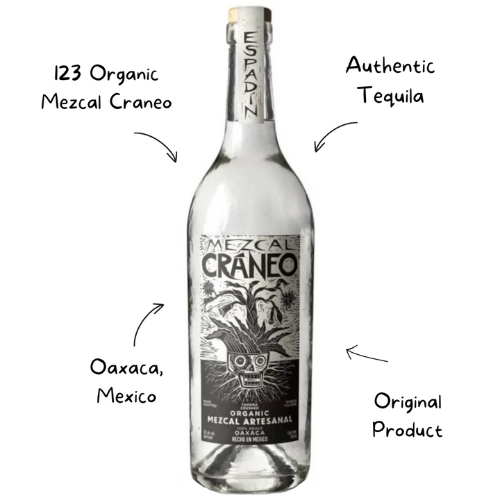 123 Organic Mezcal Craneo