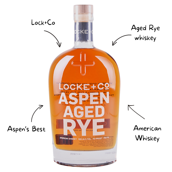Aspen Aged Rye Single Barrel Whiskey