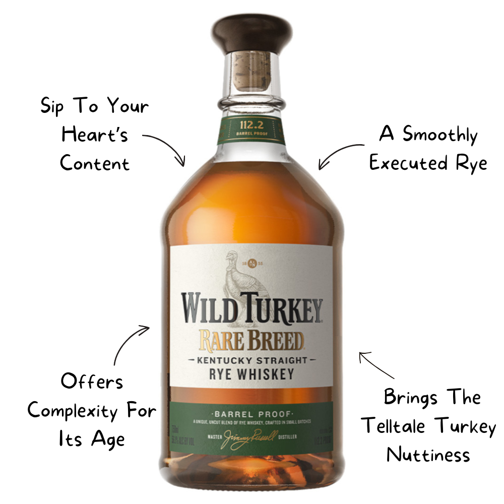 Wild Turkey Rare Breed Rye Whiskey