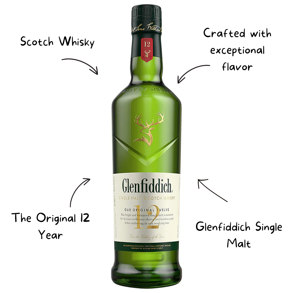 Glenfiddich 12 Year Whiskey