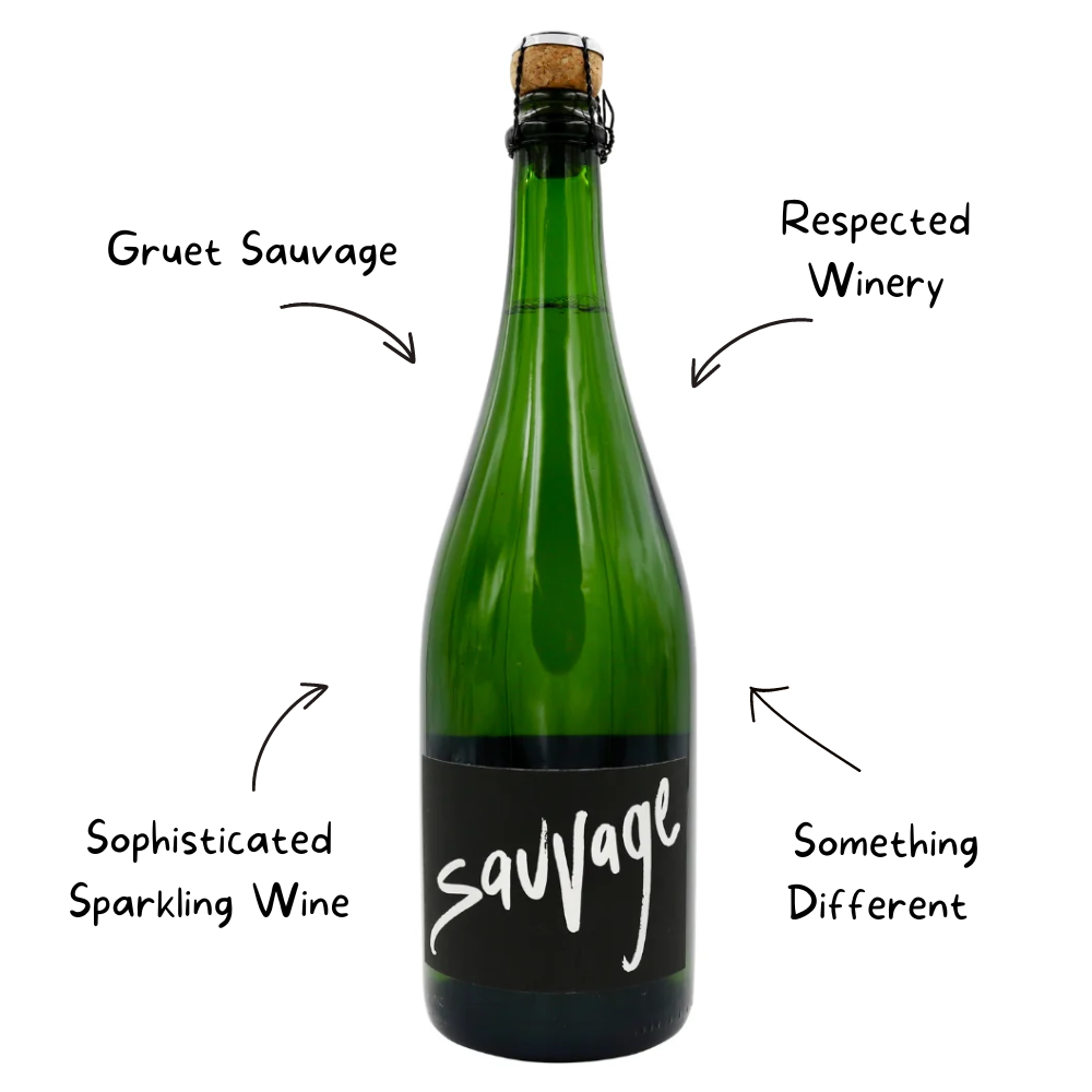 Gruet Sauvage Sparkling Wine