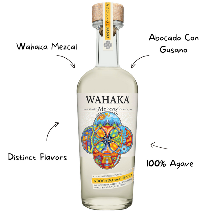 Wahaka Mezcal Abocado Con Gusano