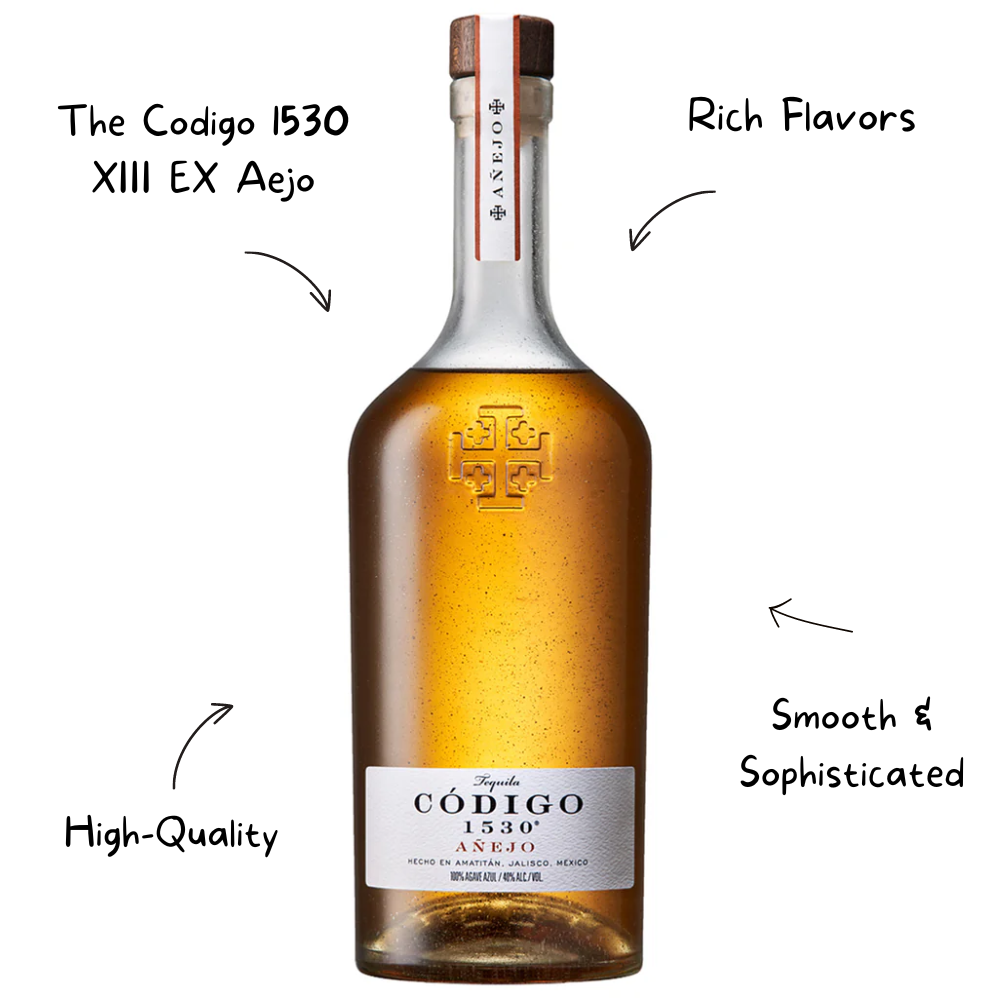 Codigo 1530 XIII EX Aejo 80PF Tequila