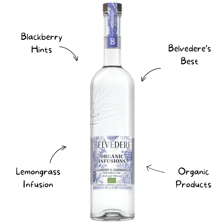 Belvedere Infusions Blackberry Lemongrass Vodka