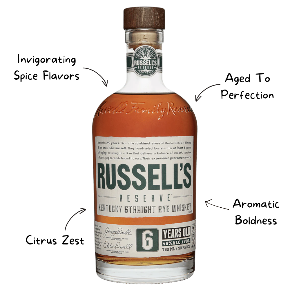 Russells Reserve Rye 6 Year Whiskey