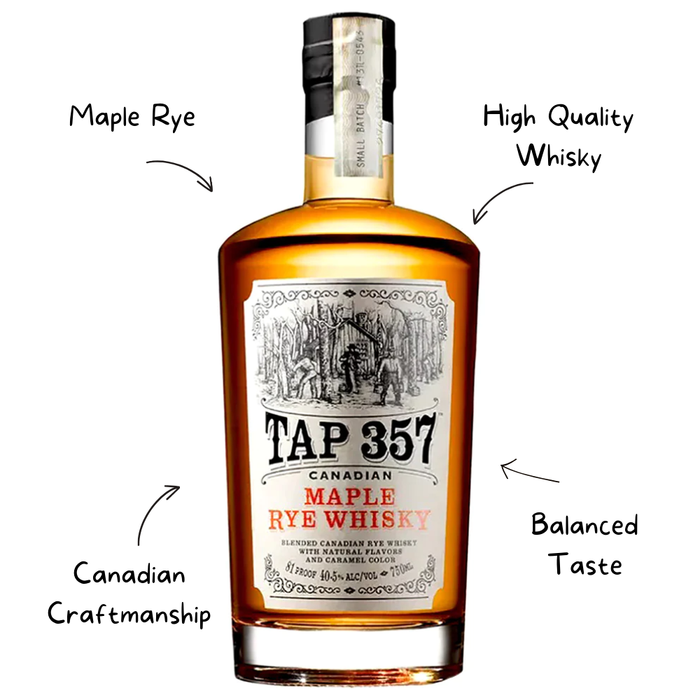 Tap 357 Rye Maple Whiskey