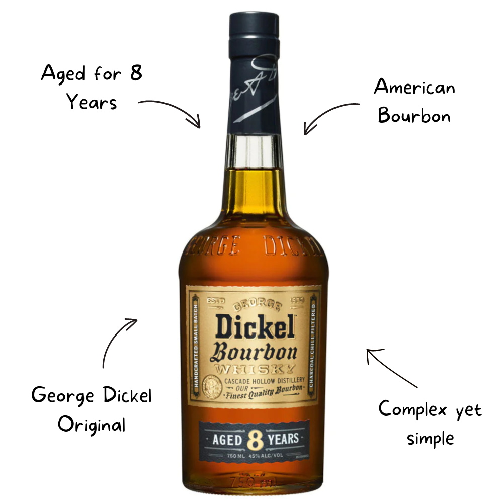 George Dickel Bourbon 8 Years Whiskey
