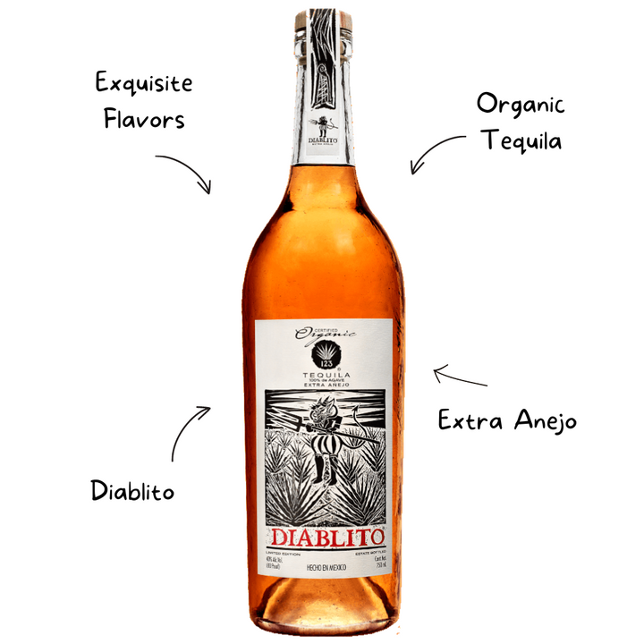 123 Diablito Organic Extra Anejo Tequila