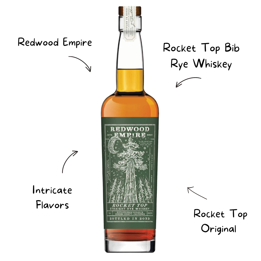 Redwood Empire Rocket Top Bib Rye Whiskey