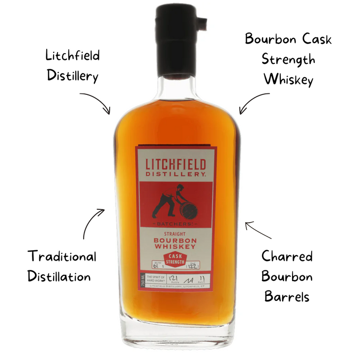 Litchfield Distillery Bourbon Cask Strength Whiskey
