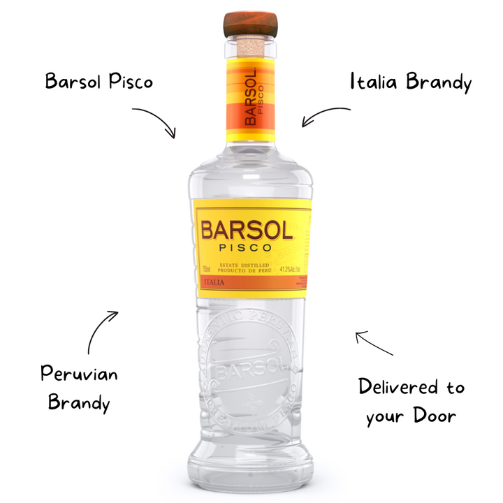 Barsol Pisco Italia Brandy