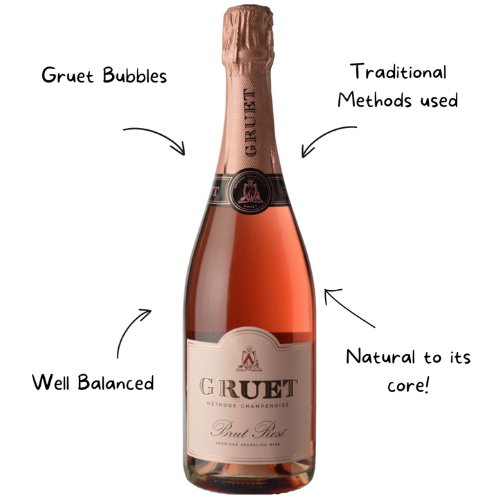 Gruet Rose Brut Sparkling Wine