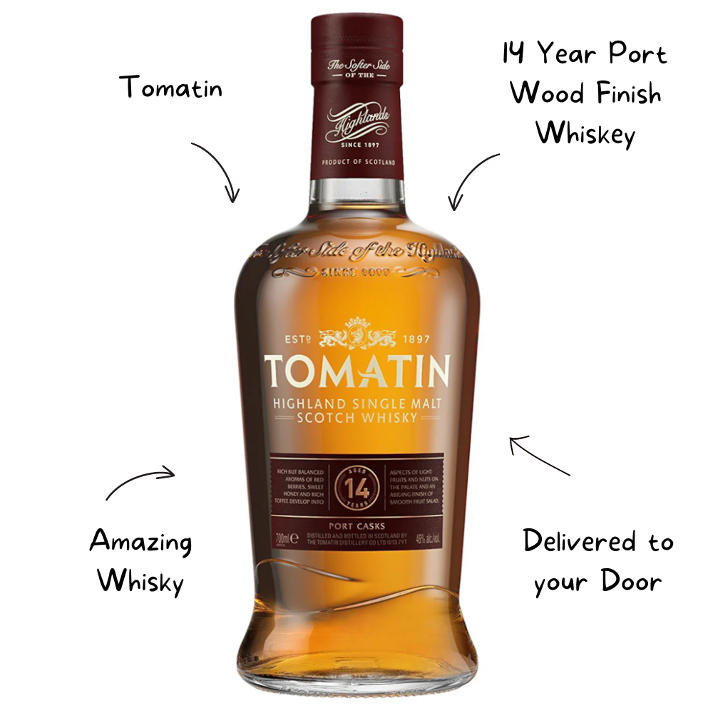 Tomatin 14 Year Port Wood Finish Whiskey