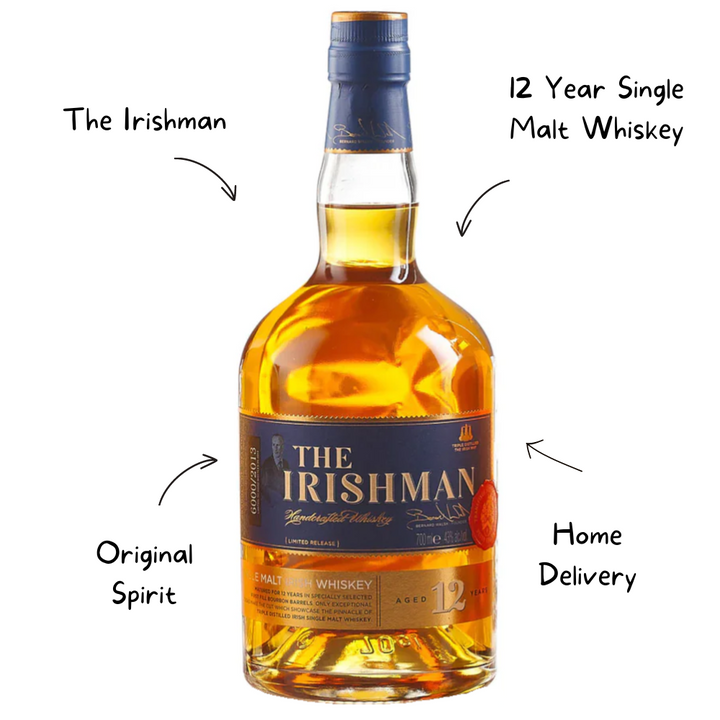 The Irishman 12 Year Single Malt Whiskey