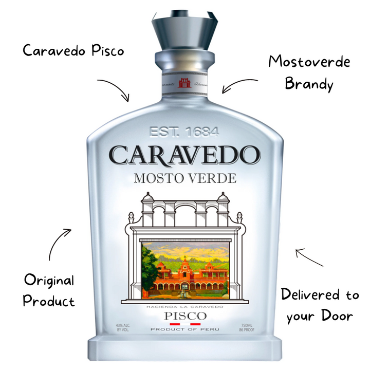 Caravedo Pisco Mostoverde Brandy