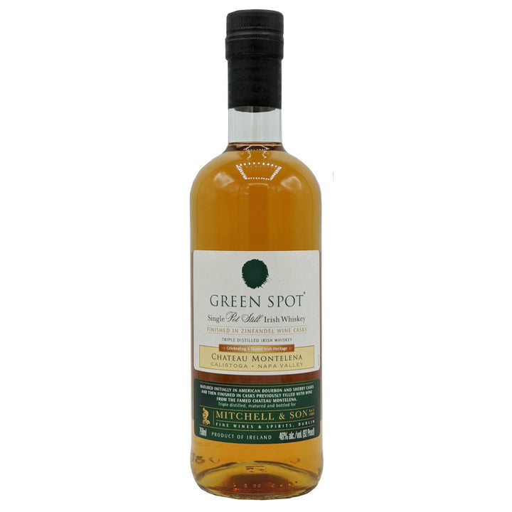 Green Spot Irish Whiskey Montelena Whiskey