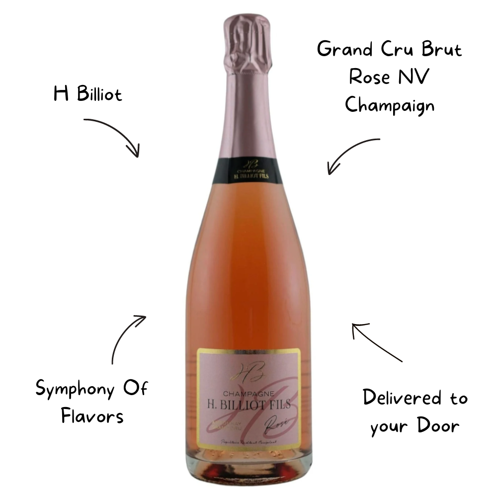 H Billiot Grand Cru Brut Rose NV Champaign