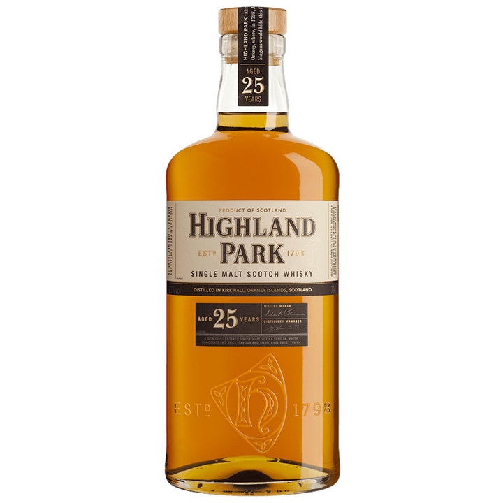 Highland Park 25 Year Whiskey