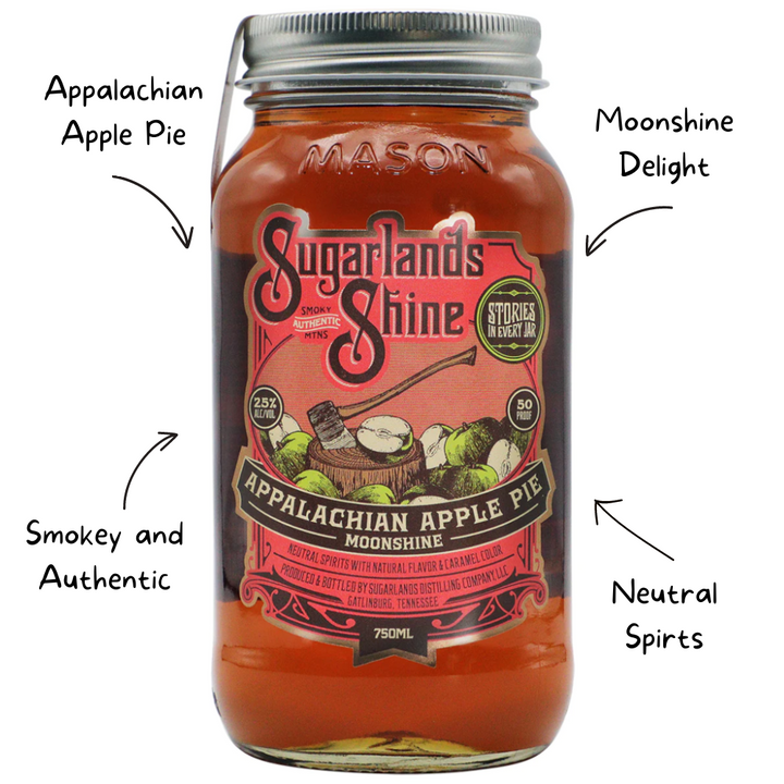 Sugarlands Shine Appalachian Apple Pie Whiskey