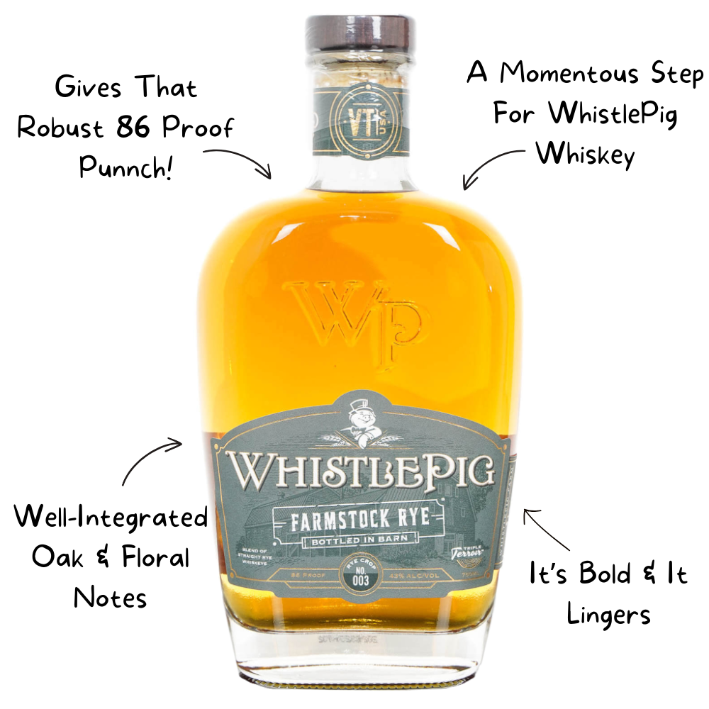 Whistle Pig Farm Stock Crop 3 Whiskey