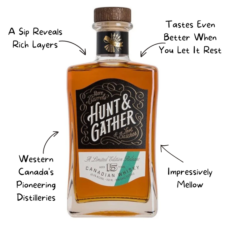 Hunt & Gather Canadian 15 Year Whisky