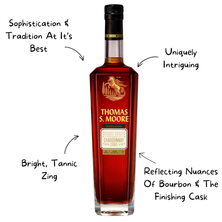 Thomas Moore Bourbon Chard Casks Whiskey