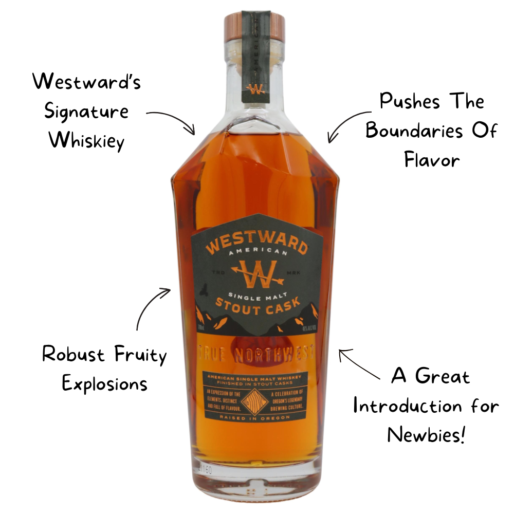 Westward American Stout Cask Whiskey