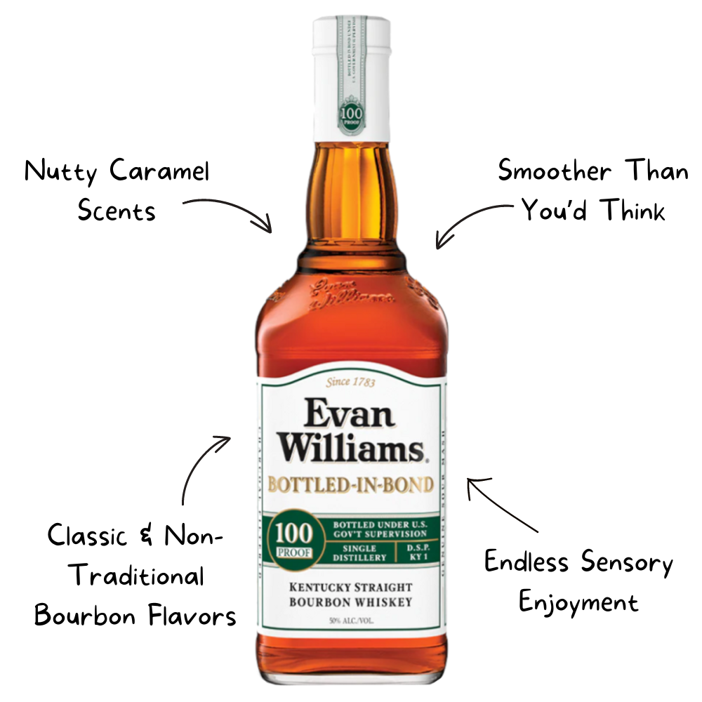 Evan Williams Bib 100 Whiskey