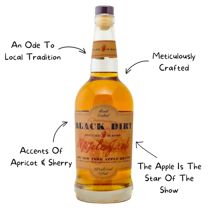 Black Dirt Apple Jack Whiskey