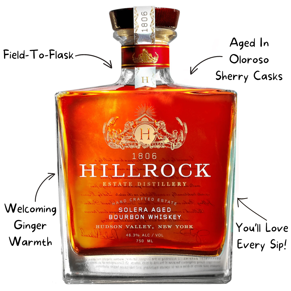 Hillrock Bourbon Solera Aged Whiskey