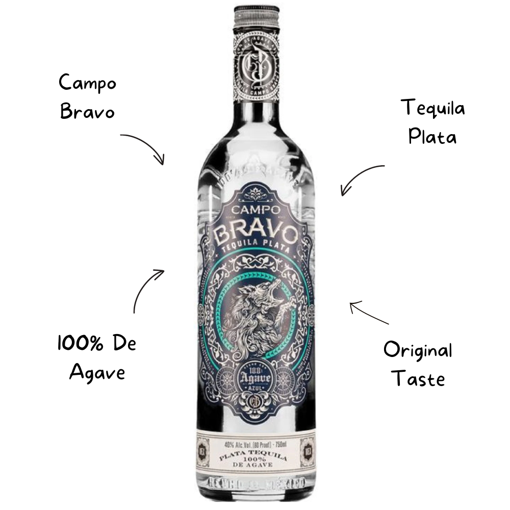 Campo Bravo Plata Tequila