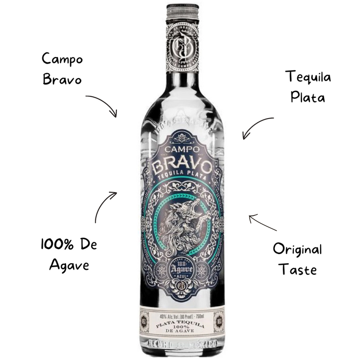 Campo Bravo Plata Tequila