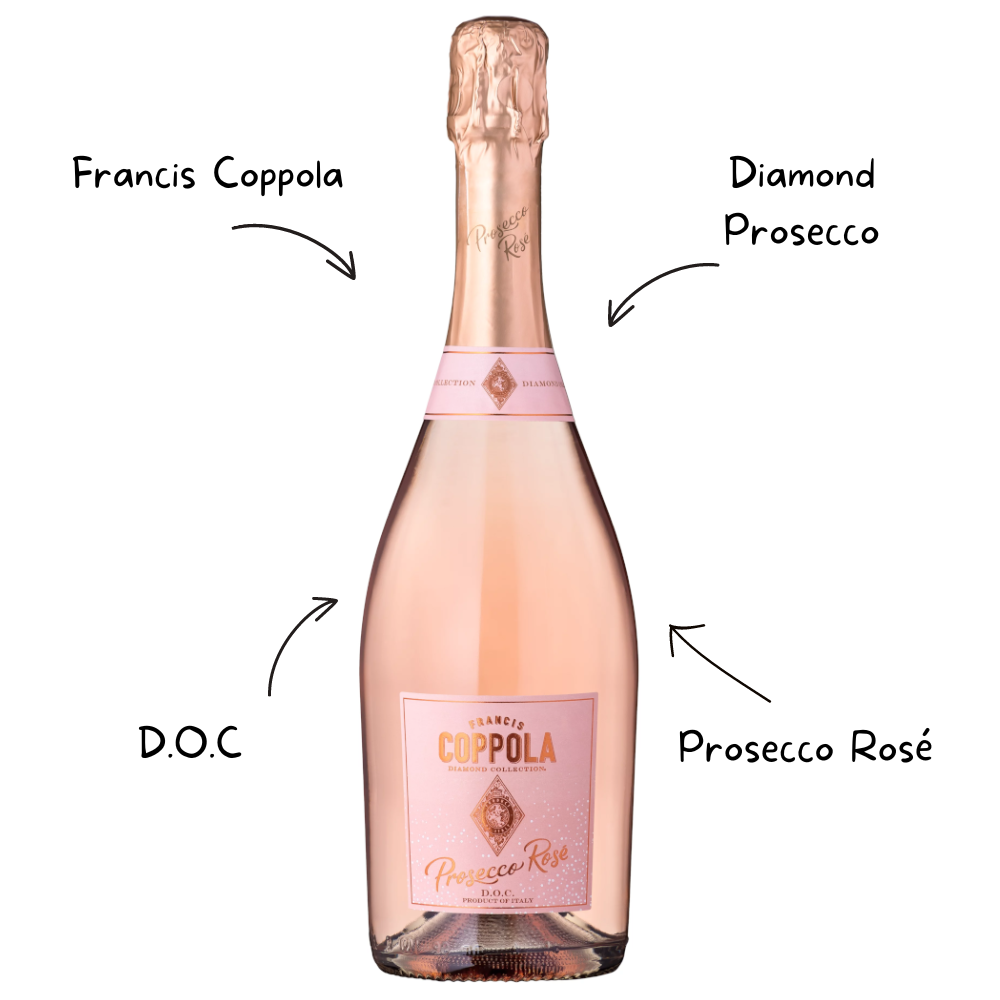 Francis Coppola Diamond Prosecco Rose D.O.C.